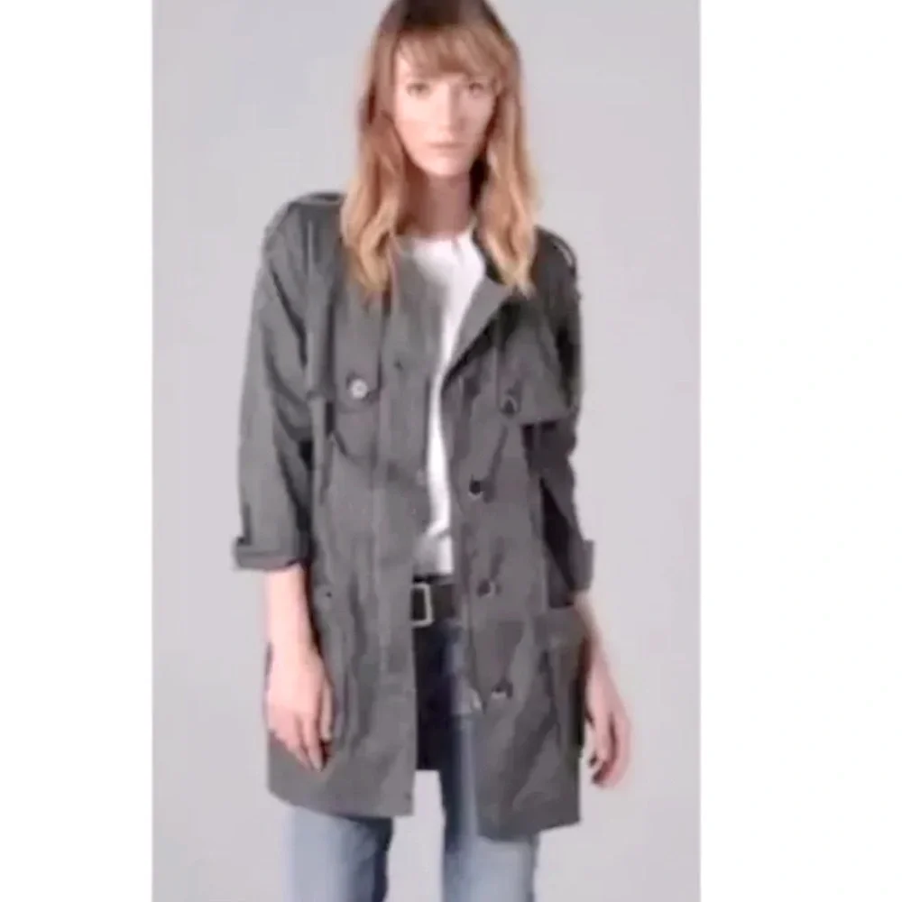 FREE PEOPLE Military Utility Jacket